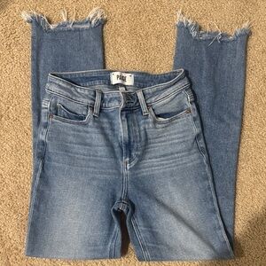 Cindy PAIGE Women's Light Blue Cropped Jeans